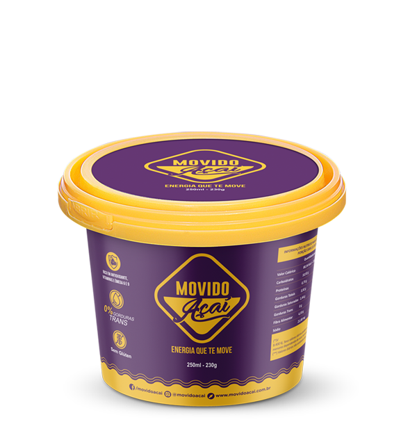 Movido Açaí 250ml