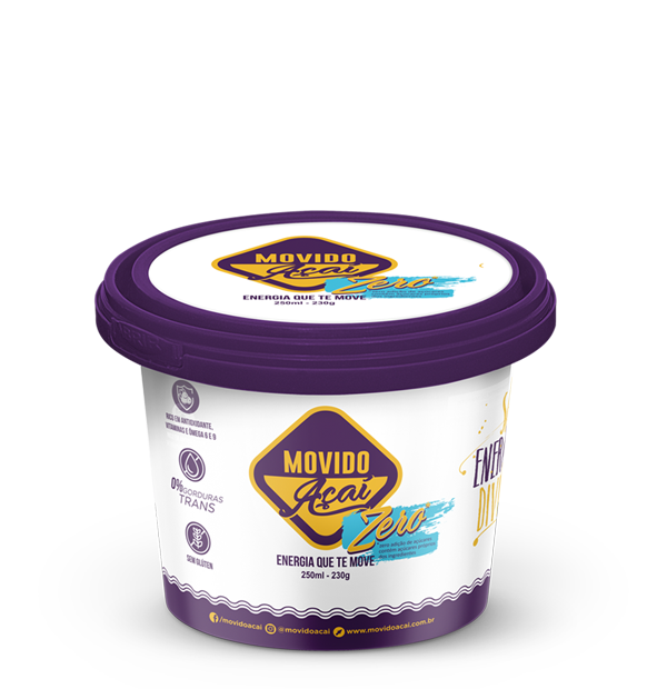 Movido Açaí Zero 250ml